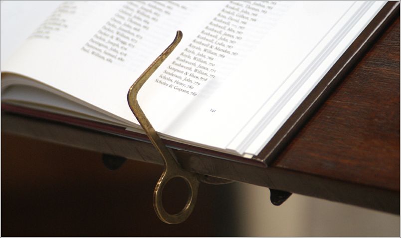 7004 Patent Antique Reading Table, Stand (J Foot Adapta Table) (4)